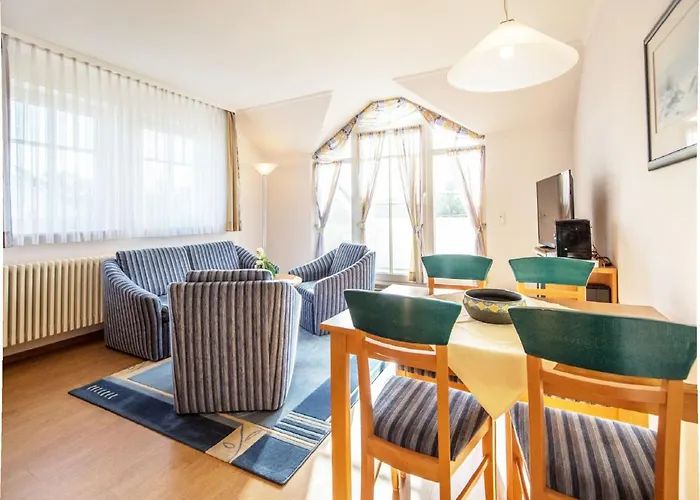 Duenenpark Binz - Komfort Ferienwohnung Mit 1 Schlafzimmer Und Balkon Im Dachgeschoss 236